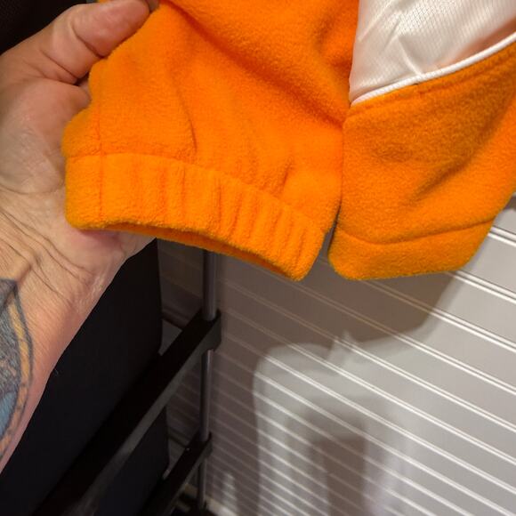 Adidas Tennessee Vols Zip Up Fleece & Nylon Jacket Size L - Picture 5 of 11